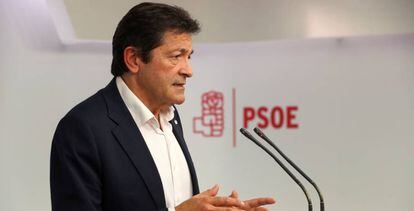 Javier Fernández, president de la gestora del PSOE.