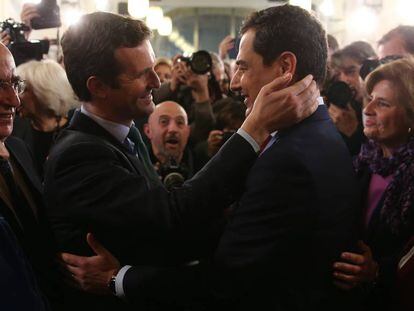 La toma de posesión de Juan Manuel Moreno como presidente de Andalucía, en imágenes