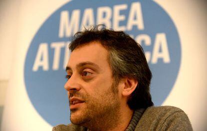 Xulio Ferreiro, candidato de la Marea Atl&aacute;ntica en A Coru&ntilde;a.
