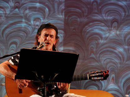 Juan Carlos Aragón, el pasado octubre en el Festival Internacional de Poesía Cosmopoética 2018, en Córdoba.