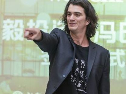 Adam Neumann, fundador de WeWork.