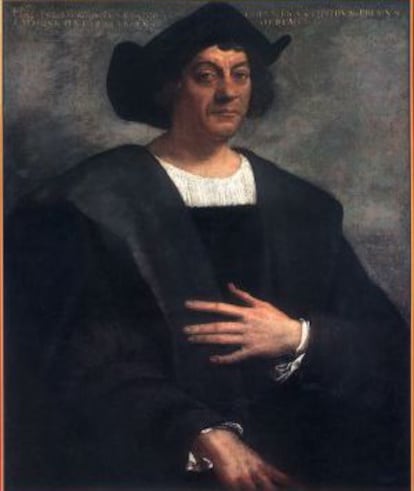 Retrato de Cristóbal Colón.