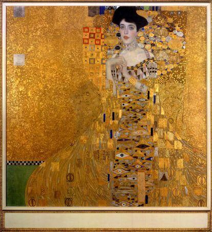 'Adele Bloch-Bauer I' (1907), de Gustav Klimt.