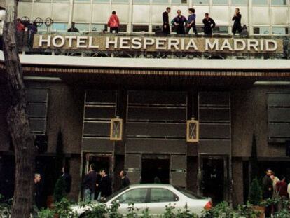 Hesperia del Paseo de la Castellana de Madrid.