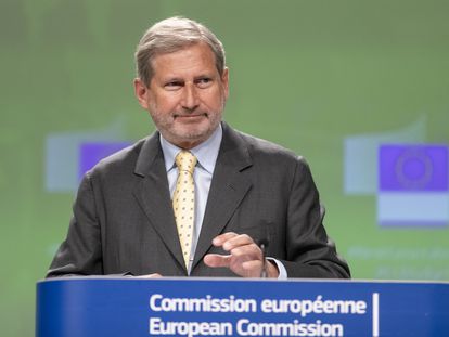 Johannes Hahn, comisario europeo de Presupuestos.