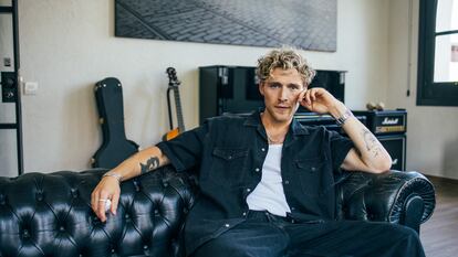 El cantante, compositor y autor danés Christopher, el 5 de julio en Madrid.