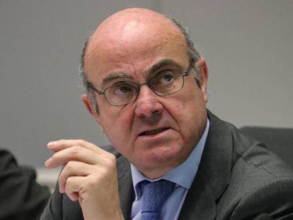 Luis de Guindos, vicepresidente del Banco Central Europeo, (BCE).