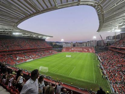 Imagen del nuevo estadio de San Mamés