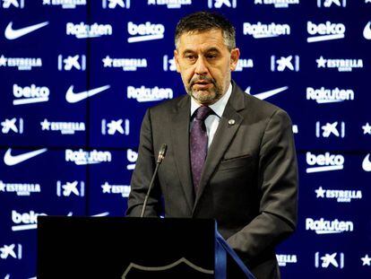 El fins ara president del Barça, Josep Maria Bartomeu.