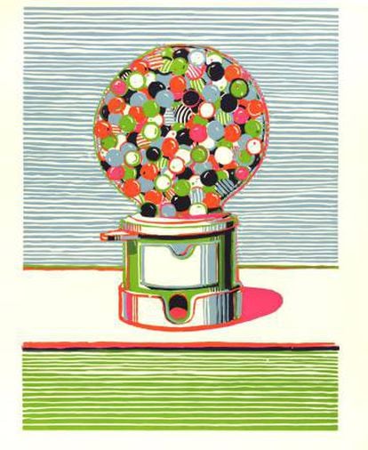 'Gumball machine' (1970), de Wayne Thiebaud.