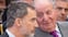 Juan Carlos I y el rey Felipe VI, en un acto en el palacio del Pardo en 2017. En vídeo, Felipe VI trata de alejarse de la figura de su padre.