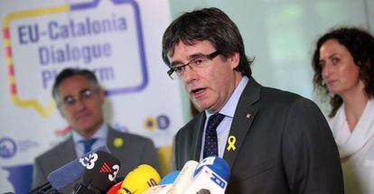 L'expresident de la Generalitat catalana Puigdemont, en una imatge d'arxiu.