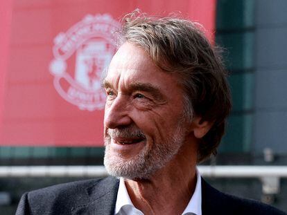 Jim Ratcliffe, dueño del INEOS, en Old Trafford el pasado mes de marzo.