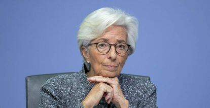 Christine Lagarde, presidenta del BCE.