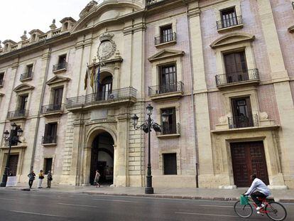 La sede del Tribunal Superior de Justicia de la Comunitat Valenciana. 