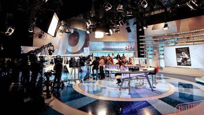 Plató del programa 'Espejo público', presentado por Susanna Griso, en Antena 3.