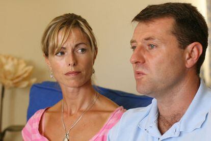 Gerry y Kate McCann, padres de Madeleine.