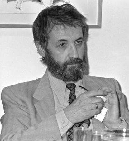 El humorista Julio Cebrián, en 1989.
