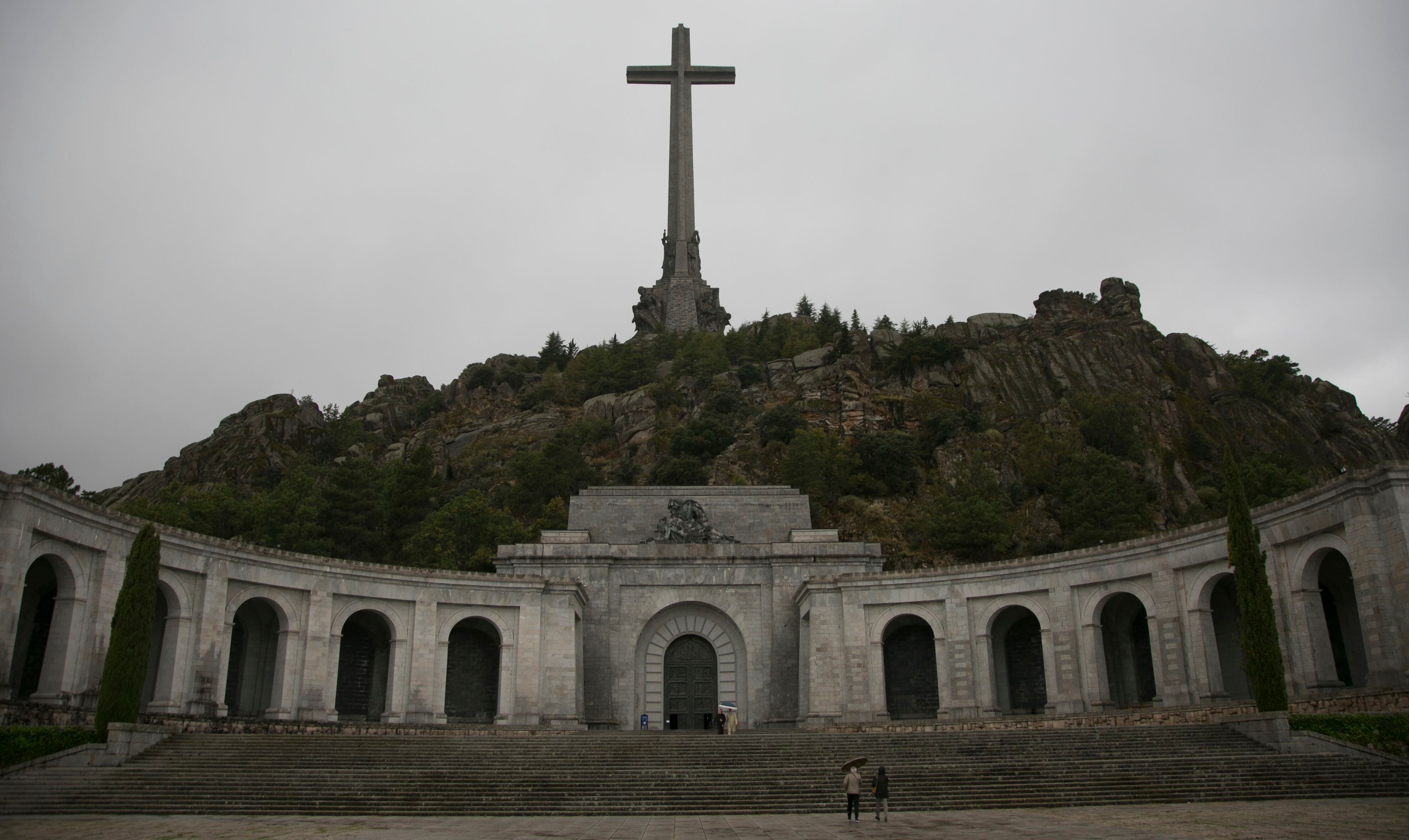 El Valle de los Caídos, hoy renombrado Valle de Cuelgamuros.