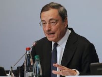 Mario Draghi, presidente del BCE.