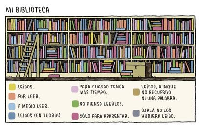 Dibujo de Tom Gauld para su libro 'En la cocina con Kafka', publicado en España en 2018 por Salamandra Graphic.