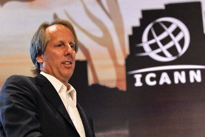 Rod Beckstrom, consejero delegado de ICANN.