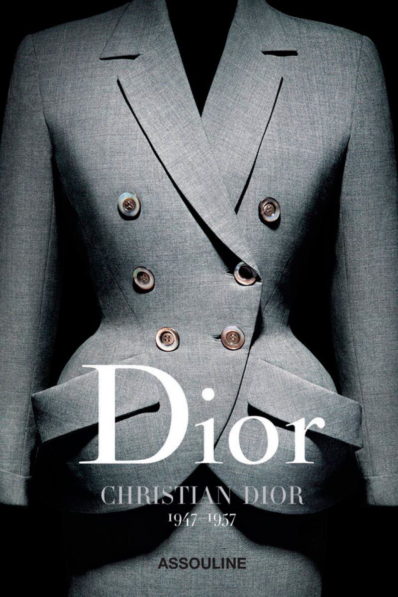 Portada del libro dedicado a Christian Dior del Autor Olivier Saillard.