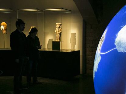 El Museu de Cultures del Món en la passada Nit dels Museus de Barcelona.