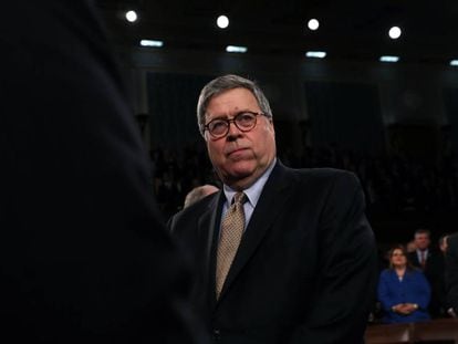 El fiscal general de Estados Unidos William Barr.