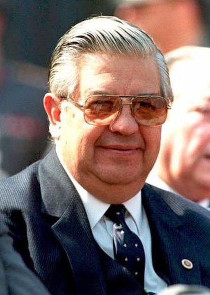 El militar en retiro Manuel Contreras, en 1992. 