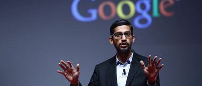 El vicepresidente de Google, Sundar Pichai.