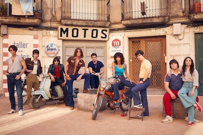 Imagen de la pandilla protagonista de 'Las leyes de la frontera'.