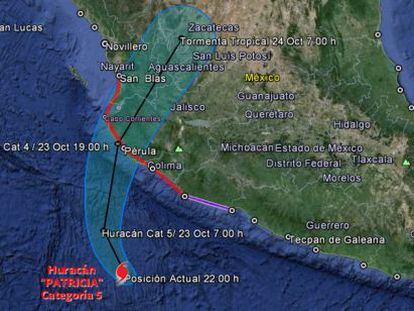 México se prepara para el huracán más violento de la historia
