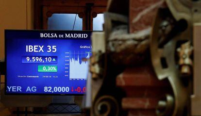 Imagen de la Bolsa de Madrid.