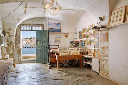 Taller de Tabakov, la galería que regenta Aznarez en Cadaqués.