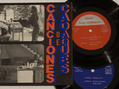 Portada del disco &#039;Canciones de Cadaqu&eacute;s&#039;. 