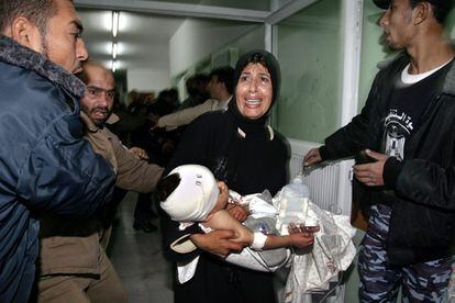 Muchas de las víctimas del último ataque israelí son niños
