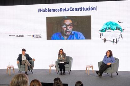 Un seminario organizado en Santiago de Chile por Espacio Público, el 4 de agosto de 2022.