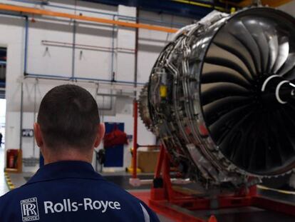 Fábrica de Rolls Royce en Derby (Reino Unido).