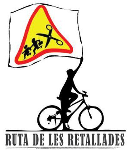 Cartel de la actividad ciclista.