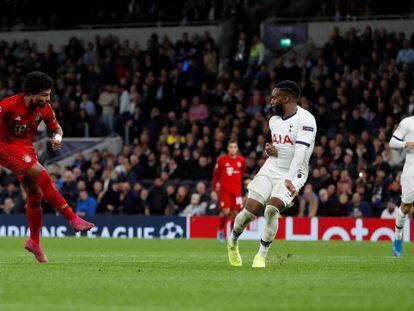 Gnabry marca el séptimo del Bayern al Tottenham.