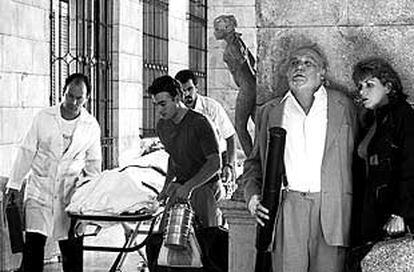 Francisco y Liberto Rabal, en el rodaje en La Habana de <b></b><i>La noche de Constantinopla.</i>