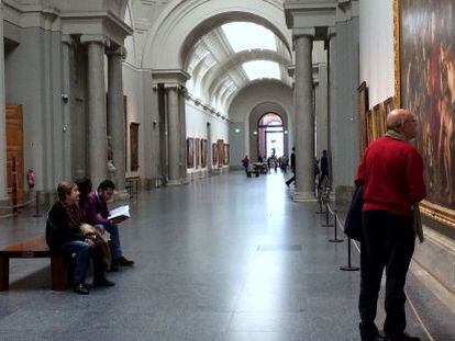 Sala de exposici&oacute;n del Prado, una de las pinacotecas m&aacute;s visitadas del planeta.