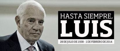 El Atlético de Madrid ha querido homenajear al que fuera su entrenador en la página web del club con una cariñosa despedida.