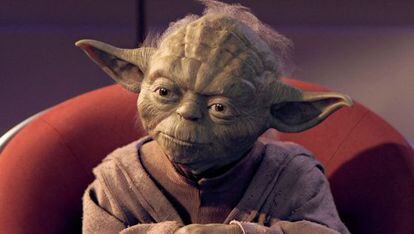 El personaje de Yoda, uno de los que m&aacute;s frases famosas tiene.