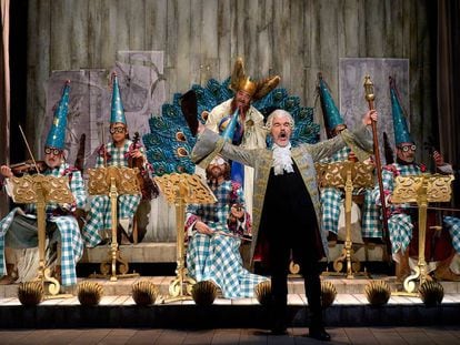 Ensayo de 'El concierto de San Ovidio', de Antonio Buero Vallejo, en el Centro Dramático Nacional. 