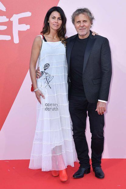 Renzo Rosso y Arianna Alessi.