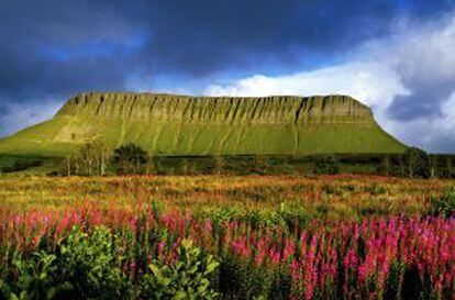 Benbulben Mountains, en el condado irlandés de Sligo