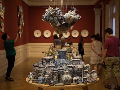 Evolución Revolución "del centro Cerámico Talavera en el Museo Cerralbo.