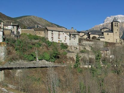 Torla, puerta de acceso al valle de Ordesa.